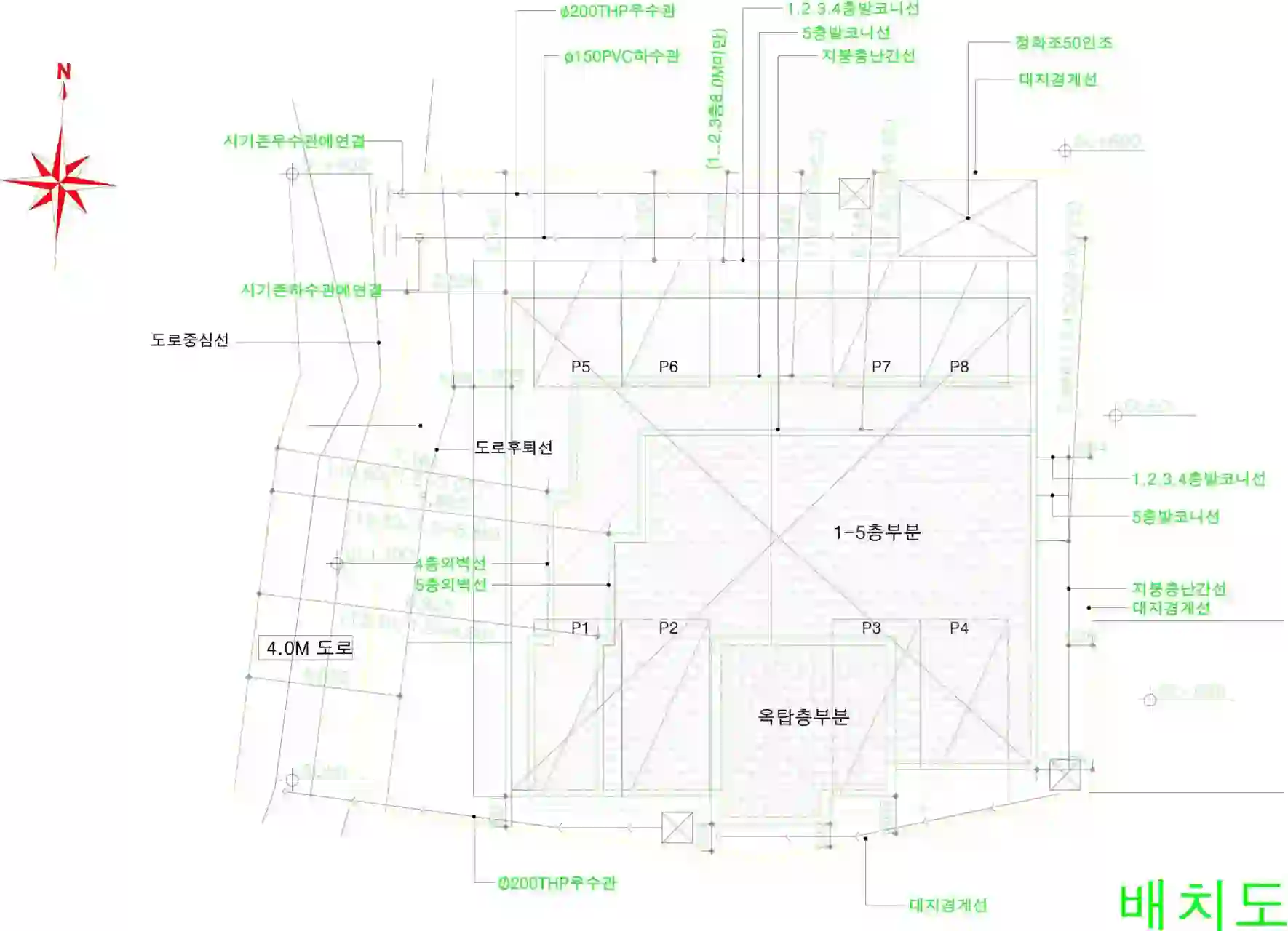 성심빌라 배치도 이미지